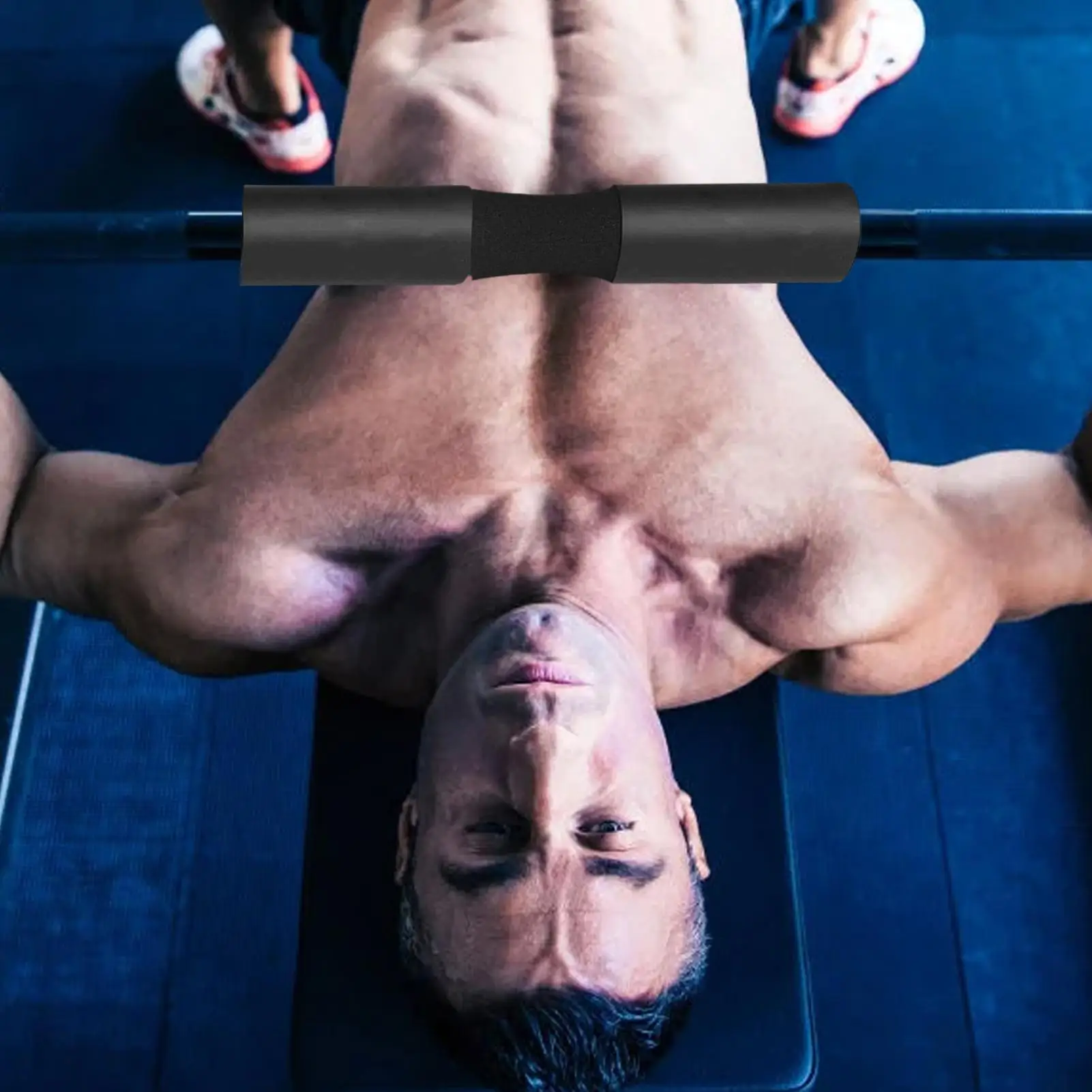 Barbell Squat Pad Gymnastics Bars Cushion Shock Absorption Barbell Cushion Set For Workout Hip Thrusts Home Gymnastics