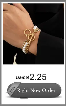 Lacteo Bohemian Colorful Painted Aluminum Chain Charm Bracelet Jewelry For Women Fashion Trendy Cross Chain Bangle Bracelet
