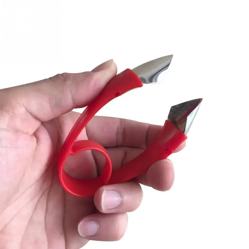 Tomatoes Strawberries To Remove The Tip Fruit Strawberry Pedicle Removing Device Fruit Stalk Separator Creative Kitchen Supplies fruit stem remover