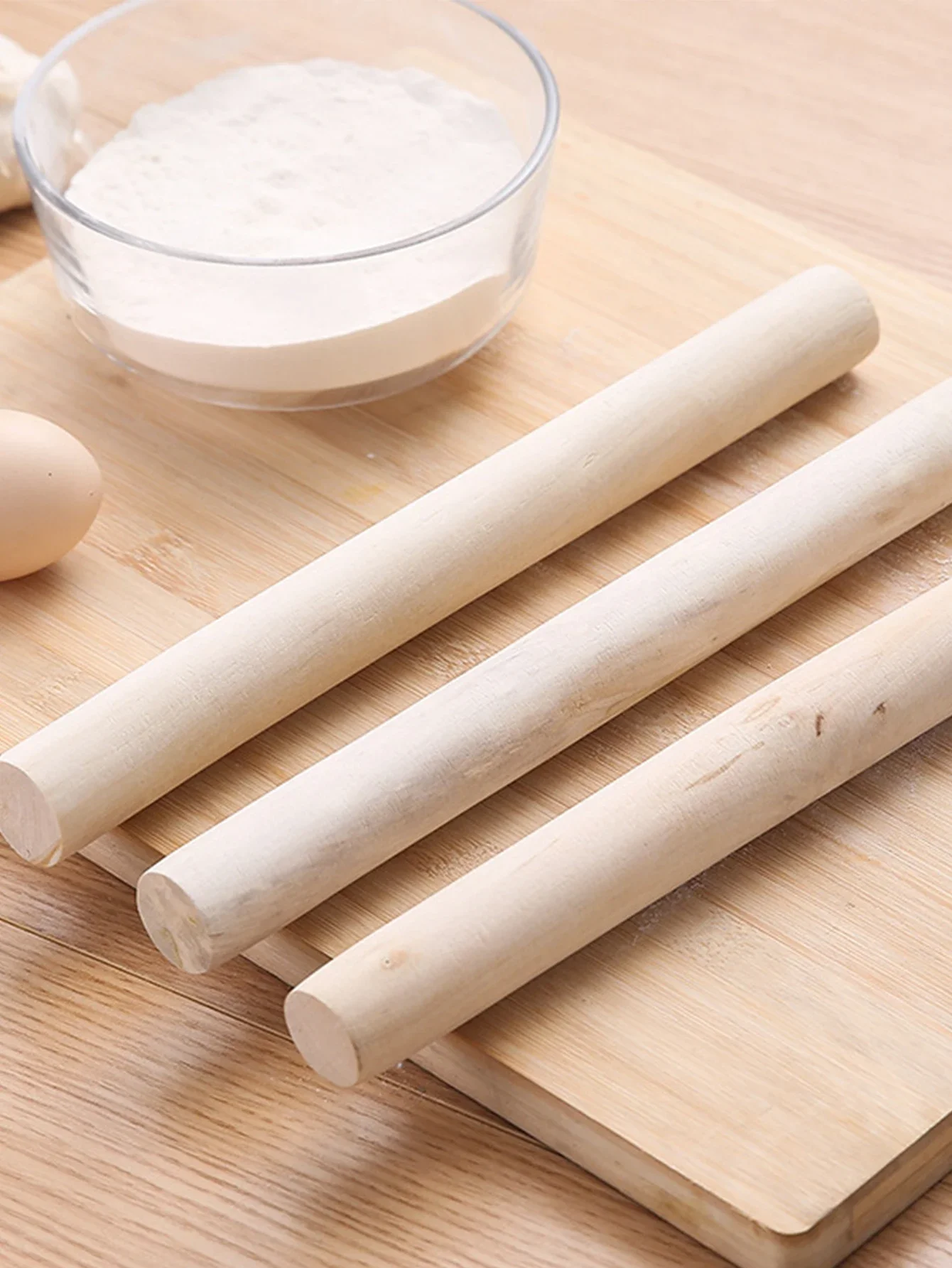 Description Picture 2 of itemNew rolling pin for baking pizza dough, noodle pies and cookies