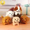 Plush Puppy, Electronic Interactive Toy Walking, Barking, Wagging Tail, Stretching Puppy Children's Gift (Teddy Dog) Christmas 4