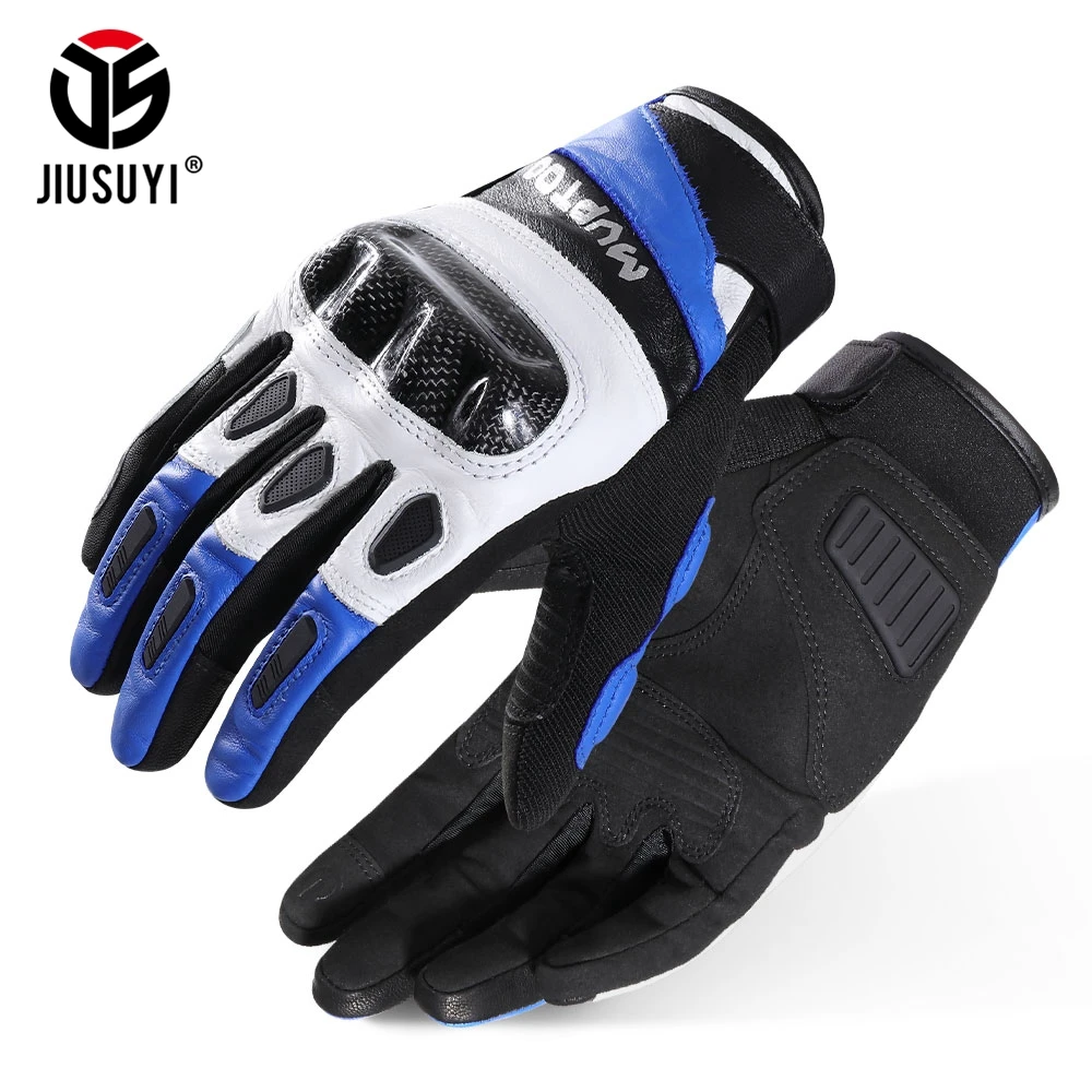 Leather Touch Screen Tactical Gloves Outdoor Army Military Sport Bicycle Hiking Climbing Cycling Shock-proof Protective Gear Men