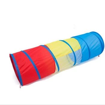 HOT-Kids Play Tunnel For Toddlers Kids Tunnel Toys Or Gift Indoor Or Outdoor Crawling Tunnel Toy (Colorful Crawling Tunnel)