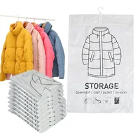 Hanging Vacuum Storage Bags,  Hanging Space Saver Bags, Hanging Storage Bags for Clothes, Vacuum Sealed for Suits, Dress, Jacket 1