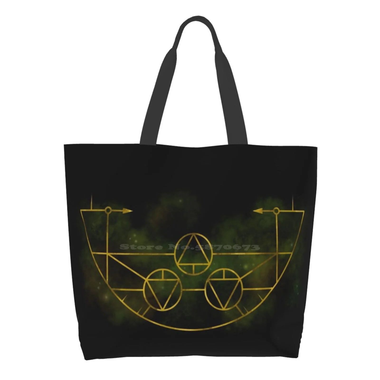 Dominio Del Nonno Nurgle Shopping Bags Girls Fashion Casual Pacakge Hand Bag Nurgle Age Of Sigmar Age Of Sigmar Miniature