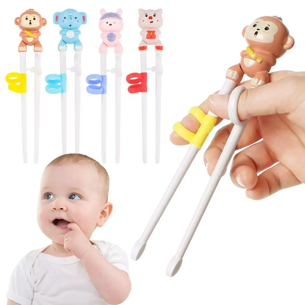 Baby Chopstick Training Helper Set for Kids Eating Learning