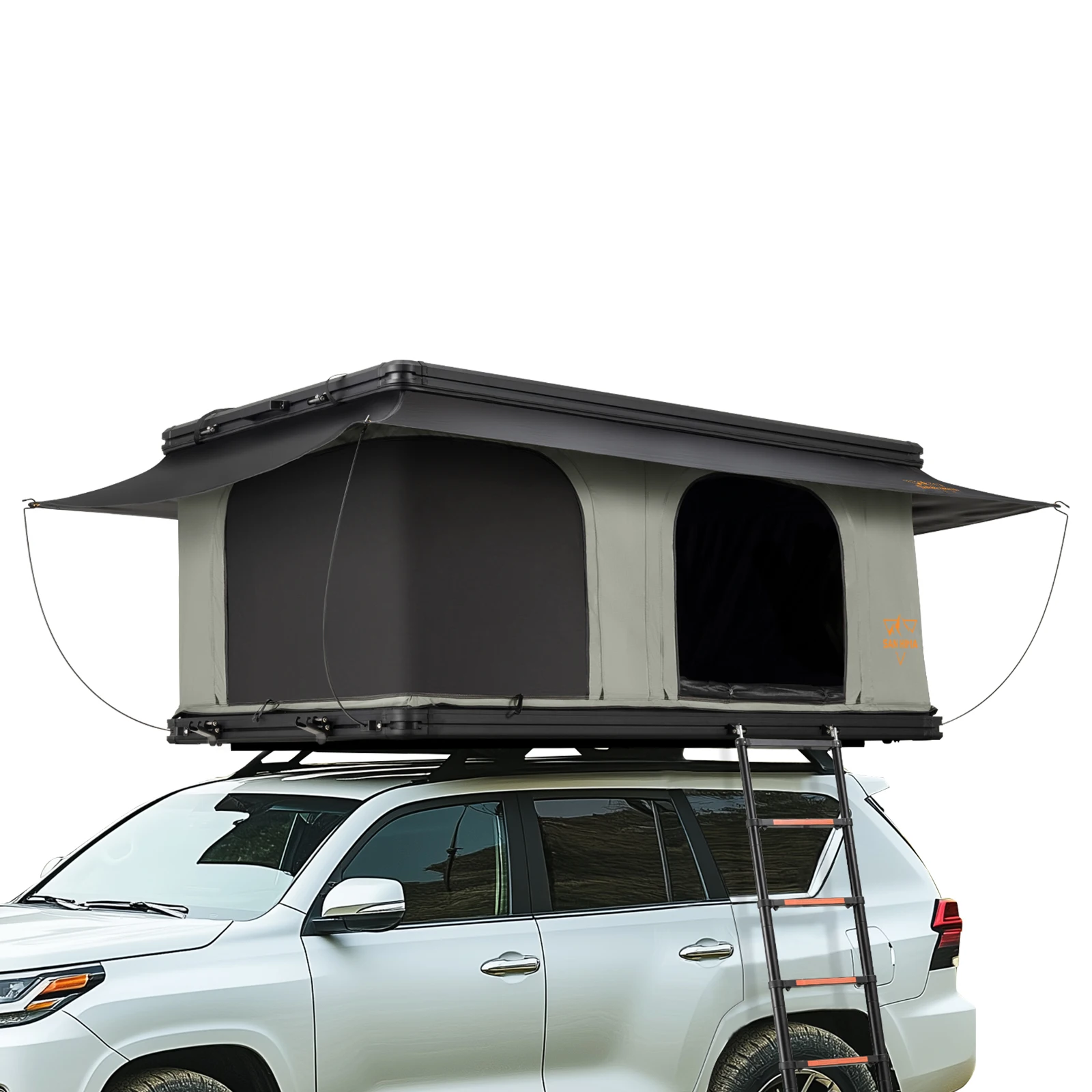 SAN HIMA Quick Setup Ultra-Thin Light Weight Rooftop Tent Aluminum ...