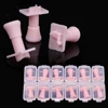 12 Styles Acrylic Nail Stamper Mix Patterns Set, Flowers Butterfly Shape 3D Stamping Tools Mold for Nail Art Decoration 1