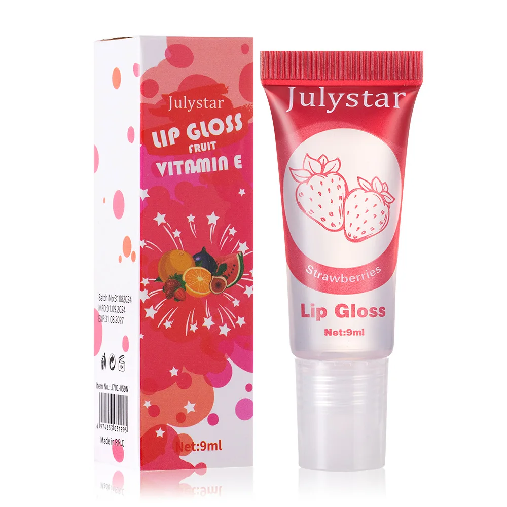 Multicolor Fruity Nourishing Moisturizing Hydrating Vitamin E Lip Oil High Gloss Long Lasting Hydrating Lip Honey 4