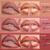 Tapered Gradient Lip Liner Matte Nude Brown Velvet Lipstick Waterproof Non Sticky Contouring Tint Lipliner Crayon Lip Makeup