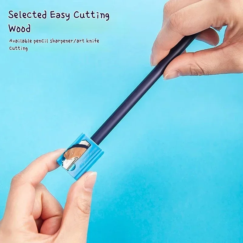 Precision Pencil-Shaped Erasers for Art and School Supplies