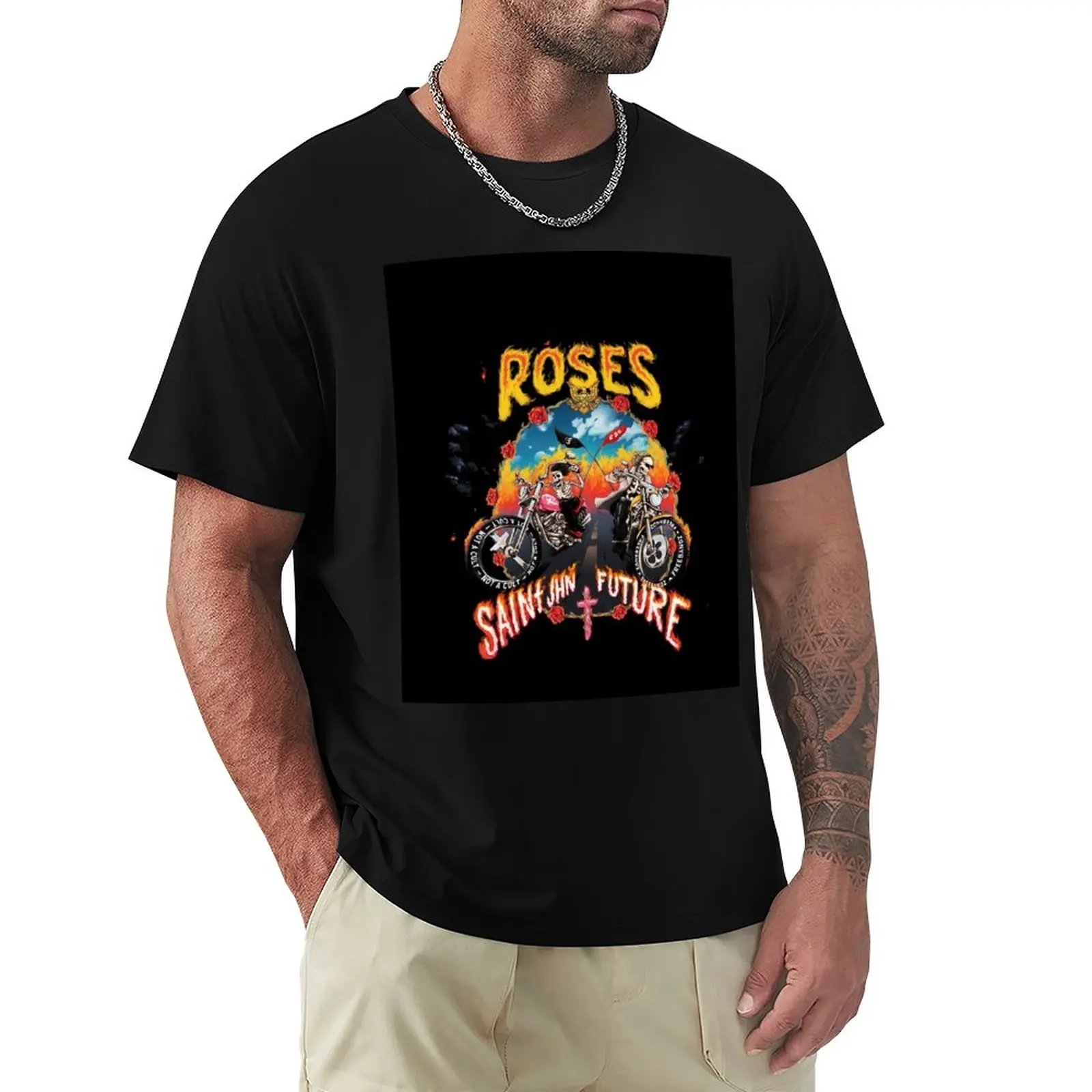 

saint jhn future roses tour 2020 malamselasa T-Shirt new edition t shirt graphic t shirt mens graphic t-shirts funny