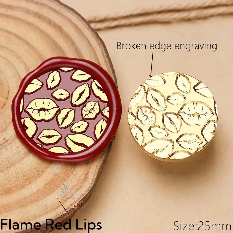 Flame Red Lips