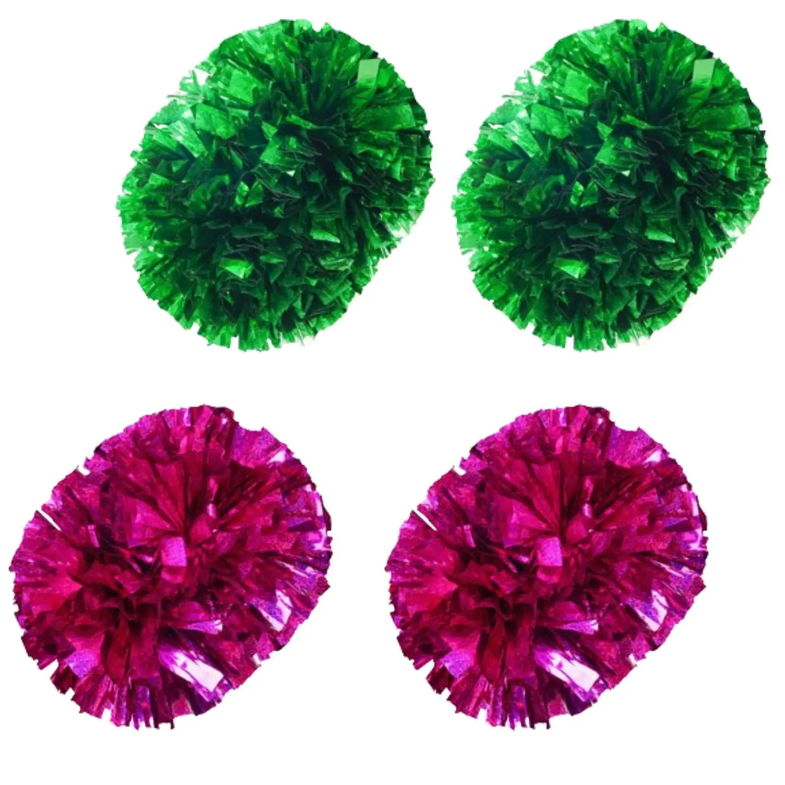 2x Cheerleading Pom Poms Cheerleading Accessories for Games Party School