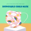 Children's Mask Disposable Face Mask Industrial 3Ply Ear Loop 50PCS Kids Mask Mascarillas Quirúrgicas Homologadas 6