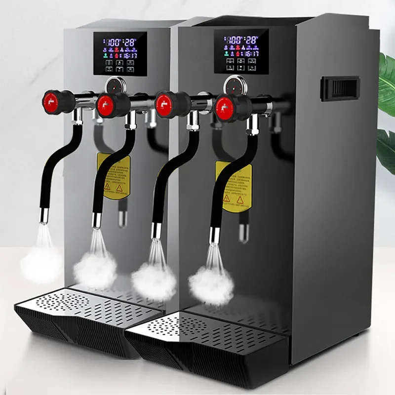 

Steam Water Machine Commercial Milk Tea Shop Automatic Milk Frother Machine Milk Cap Machine Water Boiler Tea Extraction Machine