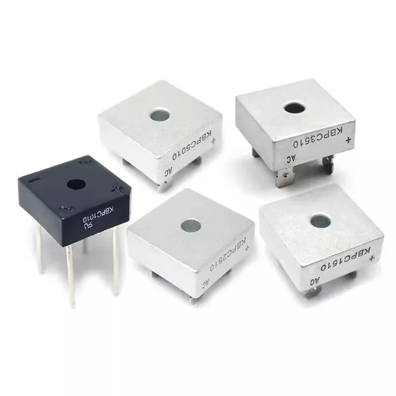 Diode Bridge Rectifier Electrical Rectifier Diodes Rectifier Diodes Electrical Diodes KBPC1510 KBPC2510 KBPC3510 KBPC5010 15A 25A 35A 50A 1000V Diode Bridge Rectifier kbpc5010