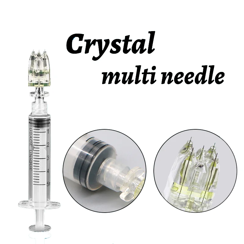 5 Pin Multi Needle Mesotherapy Cartridge Negative Pressure 5pins 9 Pins Microneedle Skin Care Microneedling Needle Cartridge Microneedling Cartridge Beauty Treatment Machine