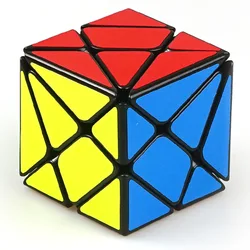 Yongjun 3x3x3 Black Body Magic Cube Change Irregularly Jinggang Professional Puzzle Speed Axis Cube Home Fidget Toys