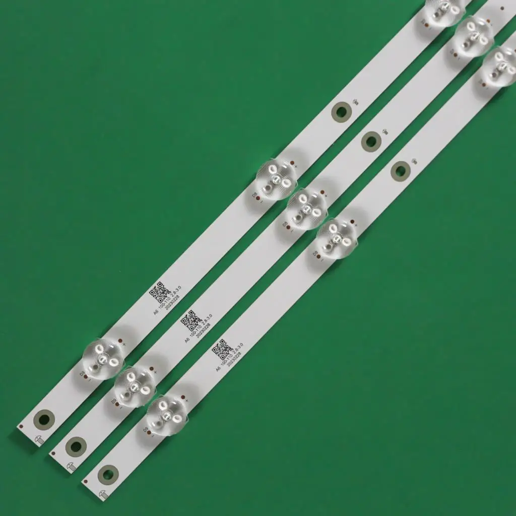 Tira de Luz de Fundo Led Lâmpada para Philips 43pft5503 43pfs5801 43pfs5803 12 43pfs5823 12 Lc430duy sh a1 Tpt430h3 Lb43046 V0_02 V0_00 - Imagem 2