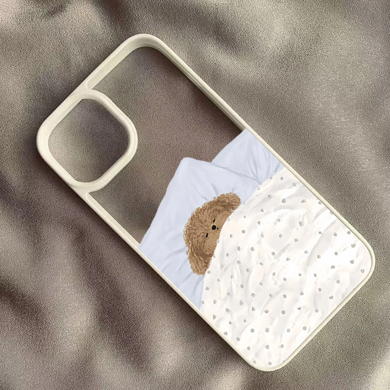 Sleepy Cat and Dog Clear Case for Samsung Galaxy