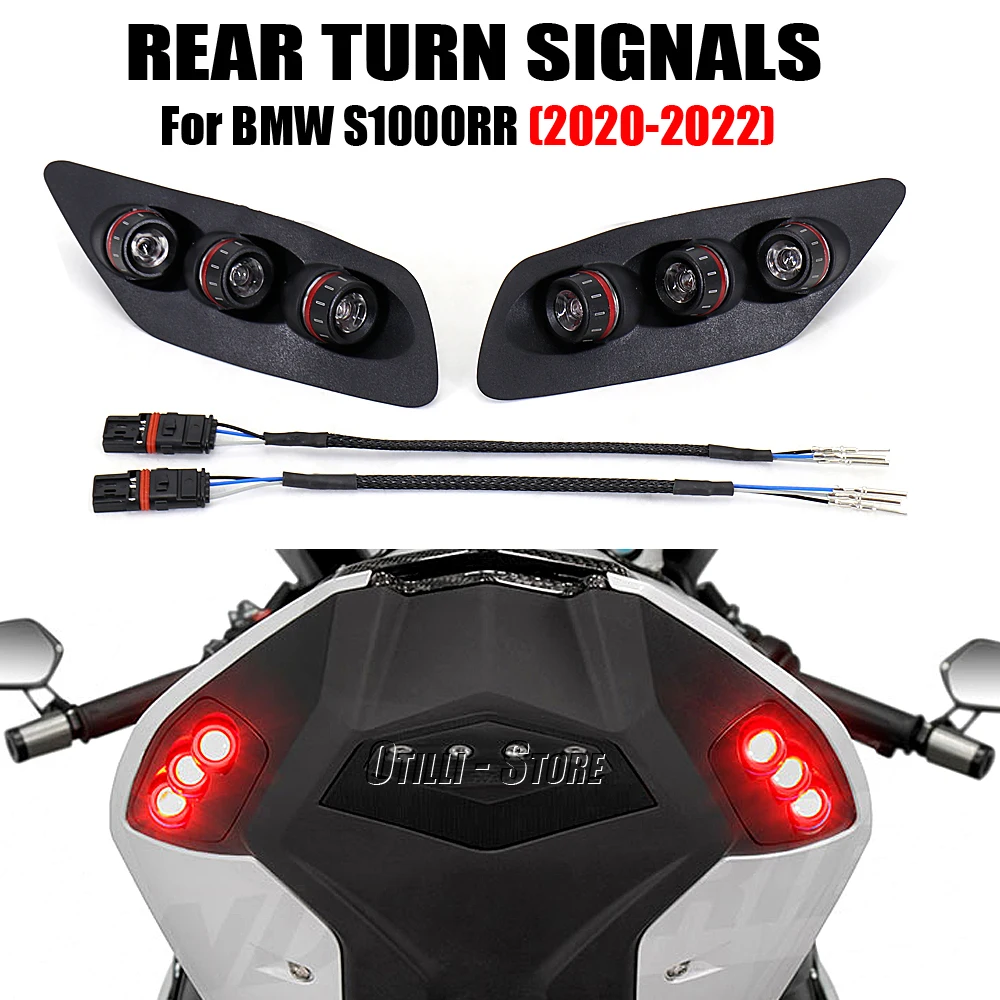 

Motorcycle LED Rear Flasher Indicator Blinker Lamp Turn Signal Light Accessorie For BMW S1000RR s1000rr S 1000 RR 2020 2021 2022