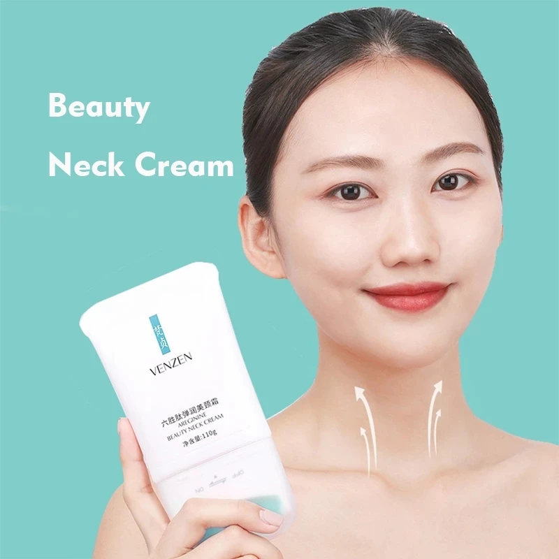 

Big Bottle Lifting Firming Neck Wrinkle Remover Serum Collagen Anti Aging Neck Massage Cream Neck Line Erasing Whiten Cream 110g