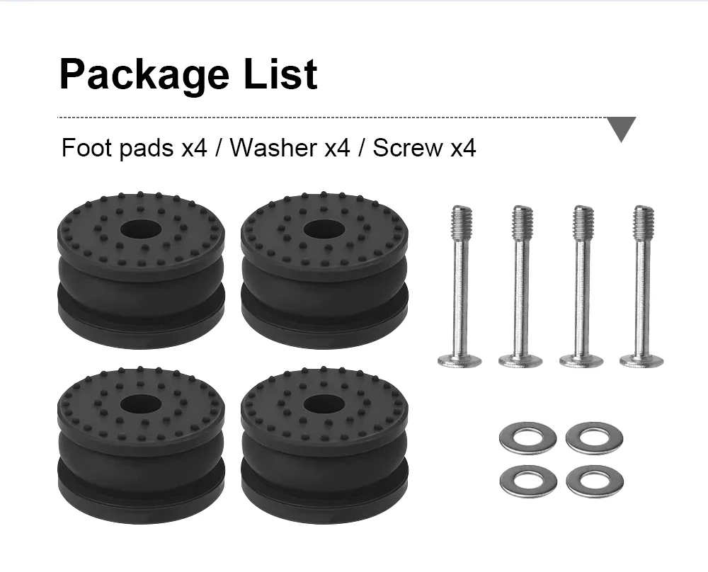 Anti Vibration Feet Pad For Bambu Lab H2D