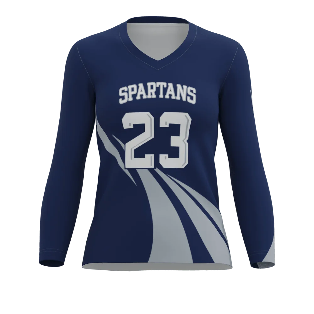Women Volleyball Jerseys Professional Sportwear Suit School Team Uniforms Youth Volleyball Long Sleeve Training Kits