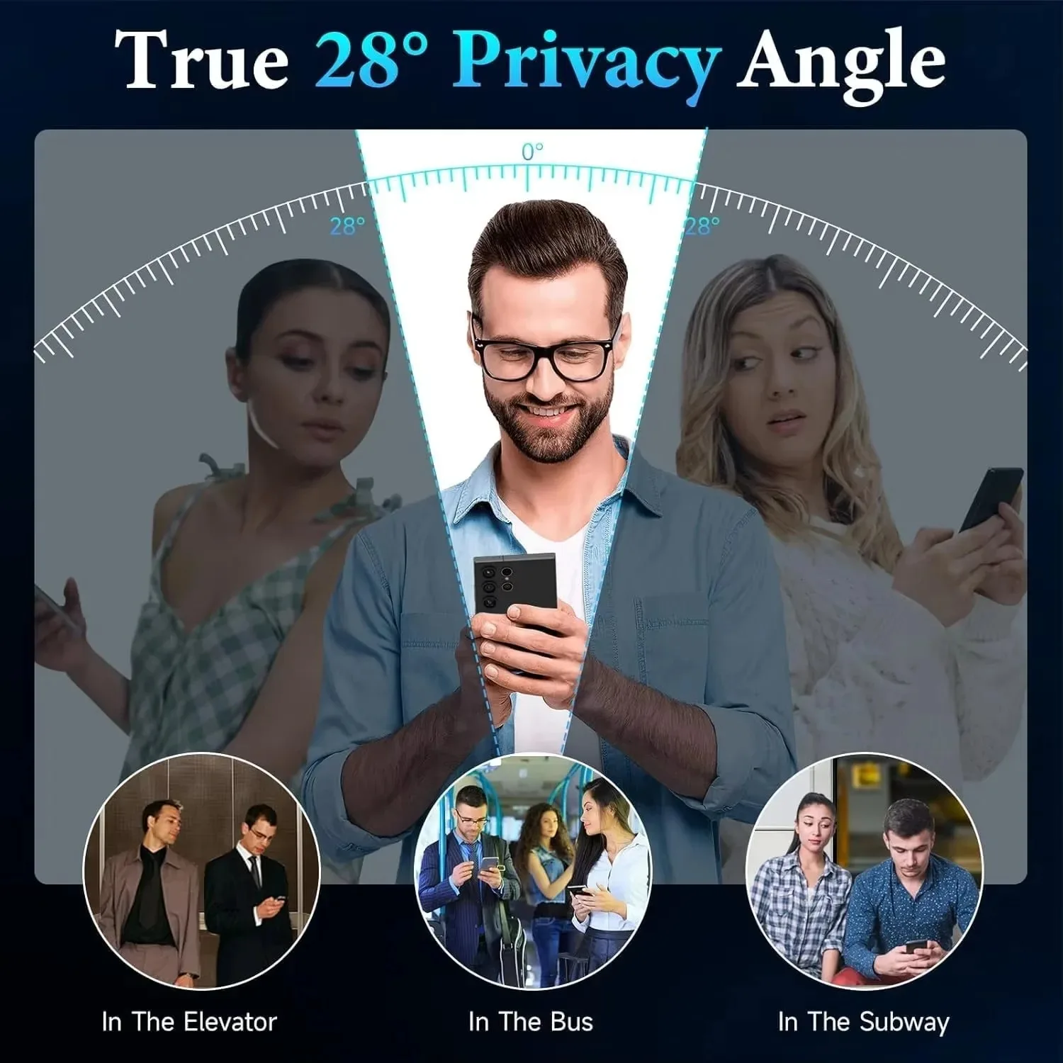 Premium Full-Screen Tempered Glass Screen Protector with Anti-Shatter Technology