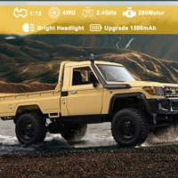 1:12 Rc Car Mn Model Mn82 Retro Full-scale Simulation Lc79 RTR 2.4g 4WD 280 Motor Remote Control Pickup RC Truck Model Car Toys 2