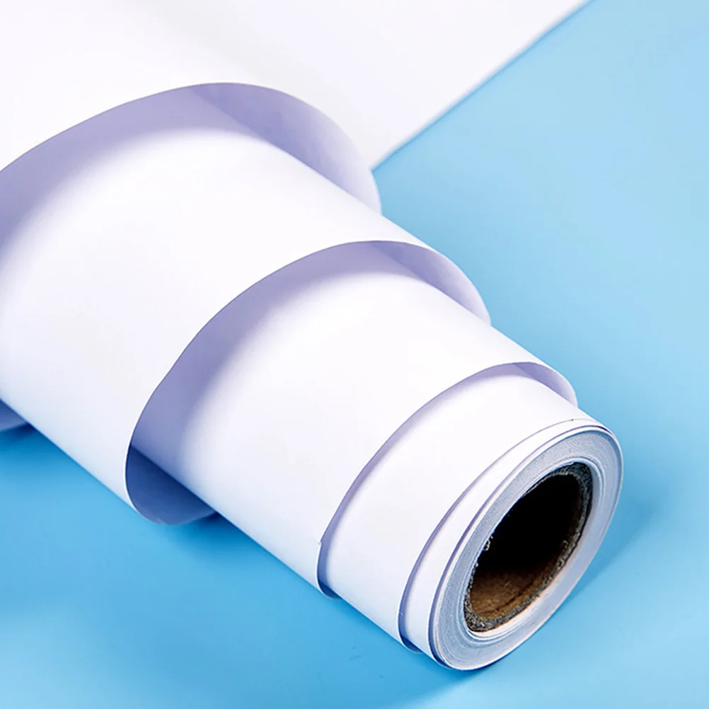 

White Drawing Paper Roll Painting Paper Rolls for Kid Craft Activity and Painting Watercolor Paper (45cm x 10m)