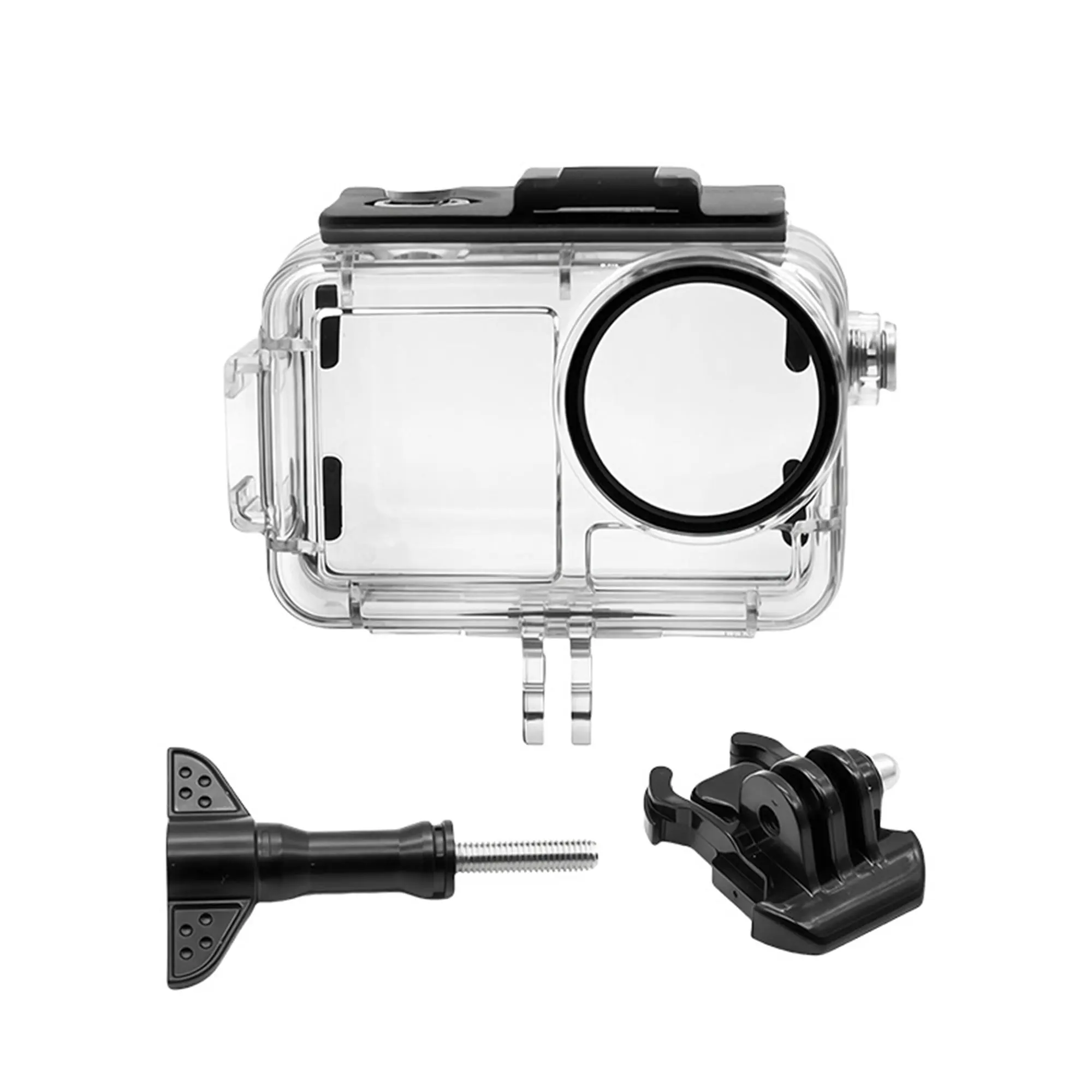 Durable 196FT Waterproof Diving Case for Action Cameras - Ideal for Snorkeling and Underwater Adventures