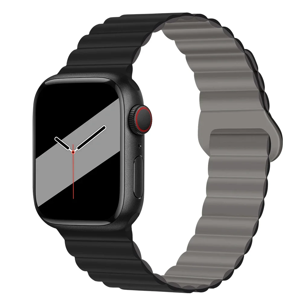 Premium Sports Silicone Magnetic Watch Strap