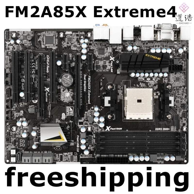 For Asrock FM2A85X Extreme4 Motherboard 64GB DDR3 ATX A85X Mainboard 4 For Asrock FM2A85X Extreme4 Motherboard 64GB DDR3 ATX A85X Mainboard - Image 2