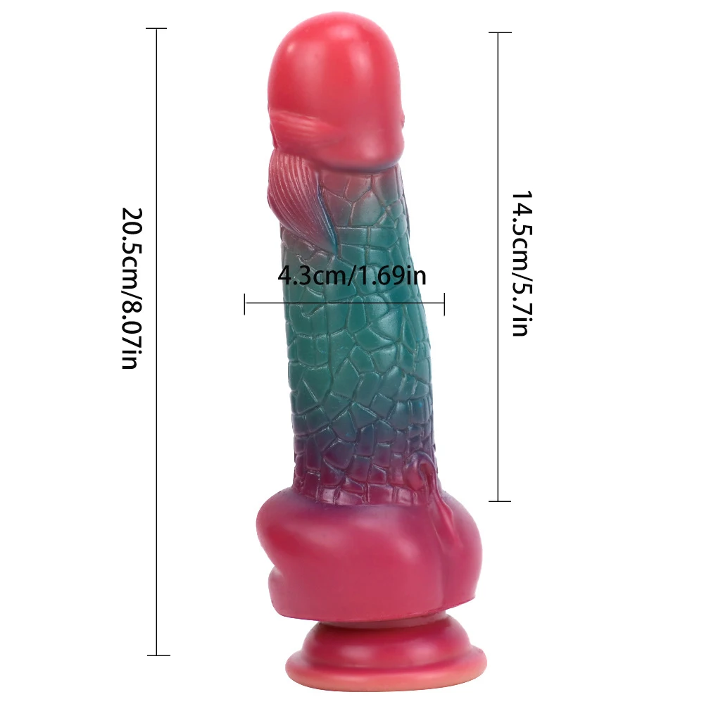 Tanie Ogromne potwór Dildo pies Penis zabawki dla dorosłych dla kobiet sklep