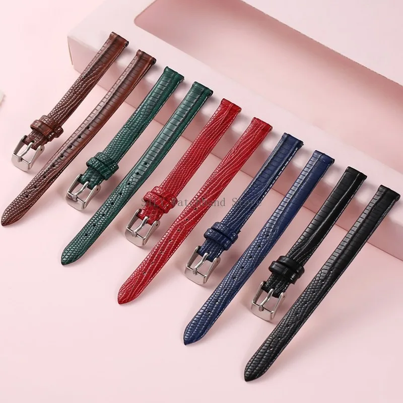 Premium Slim Leather Watch Band – Soft, Sporty, and Universal Fit