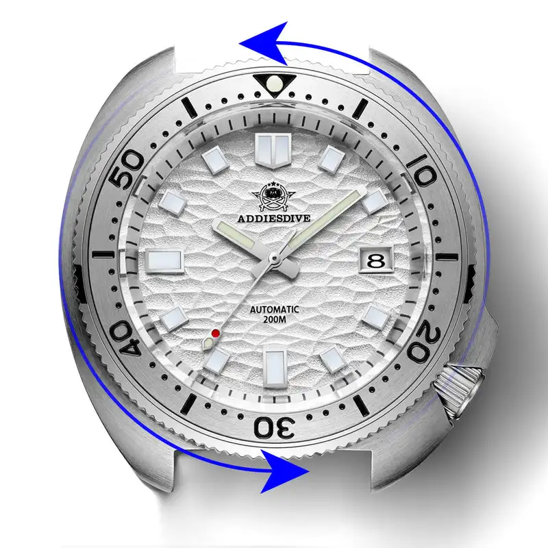 SALE【ADDIESDIVE】AD2117 NH35A搭載　自動巻き腕時計 ADDIESDIVE AD2117 Japan NH35 Automatic Watches Sappire Glass