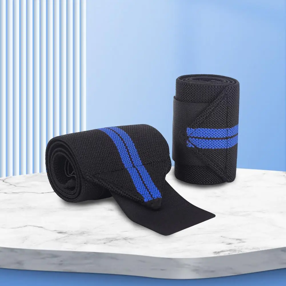Sports Wristband Compression Wrist Wrap Soft Gym Wrist Brace with Thumb Loop Fastener Tape for Carpal Tunnel Arthritis Pain