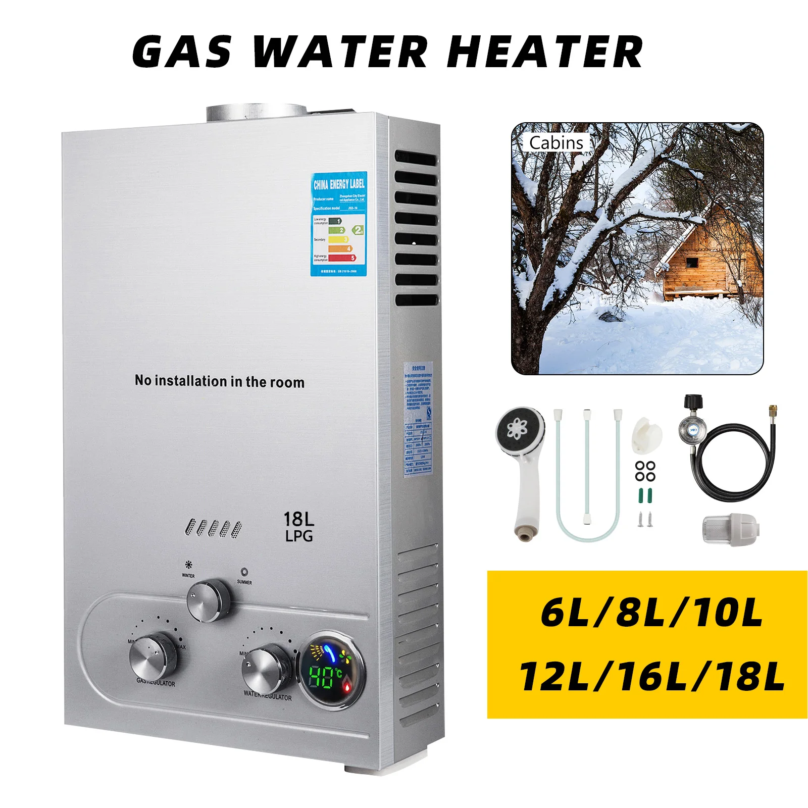 Tankless Water Heater Propane Outdoor Tankless Water Heater Rv