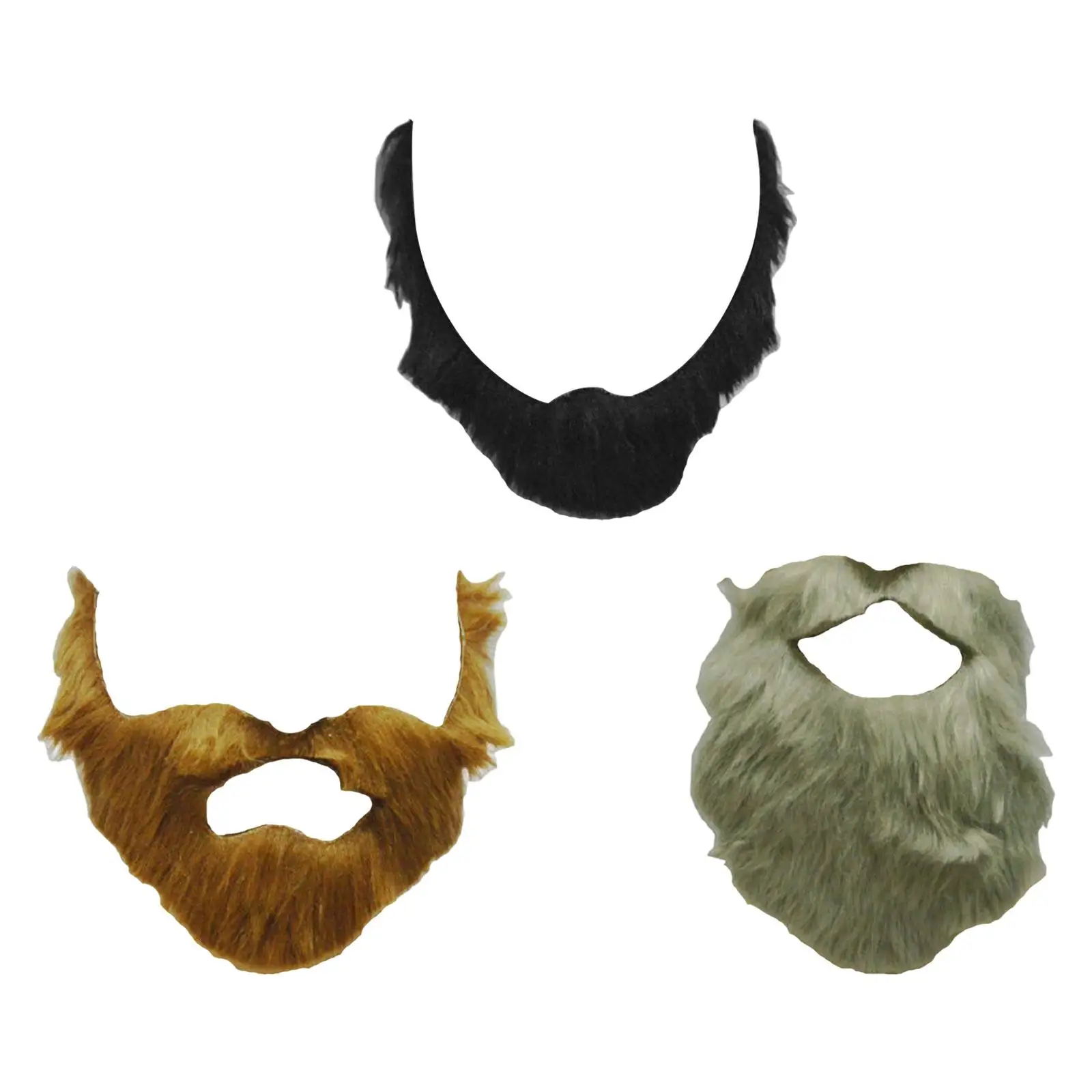 

Fake Beard Costume Accessories False Beards Facial Hair Novelty Fancy Dress