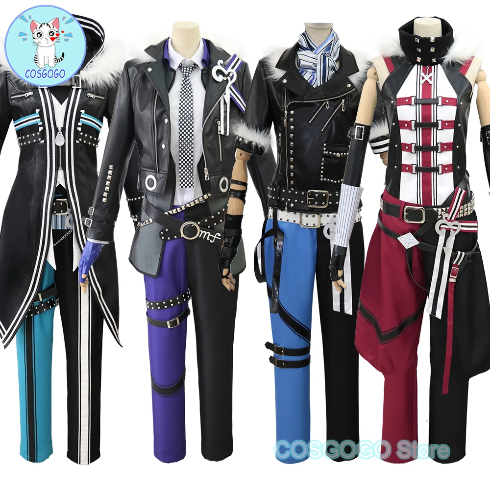 

COSGOGO IDOLISH7 Mr.AFFECTiON Yotsuba Tamaki/Osaka Sōgo/Izumi Iori/Nanase Riku Cosplay Costume Halloween Outfits Uniform