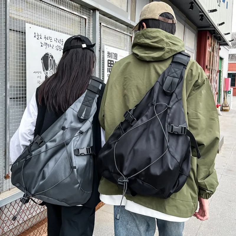 Men's Bag Large Capacity Student Personality Shoulder Bag