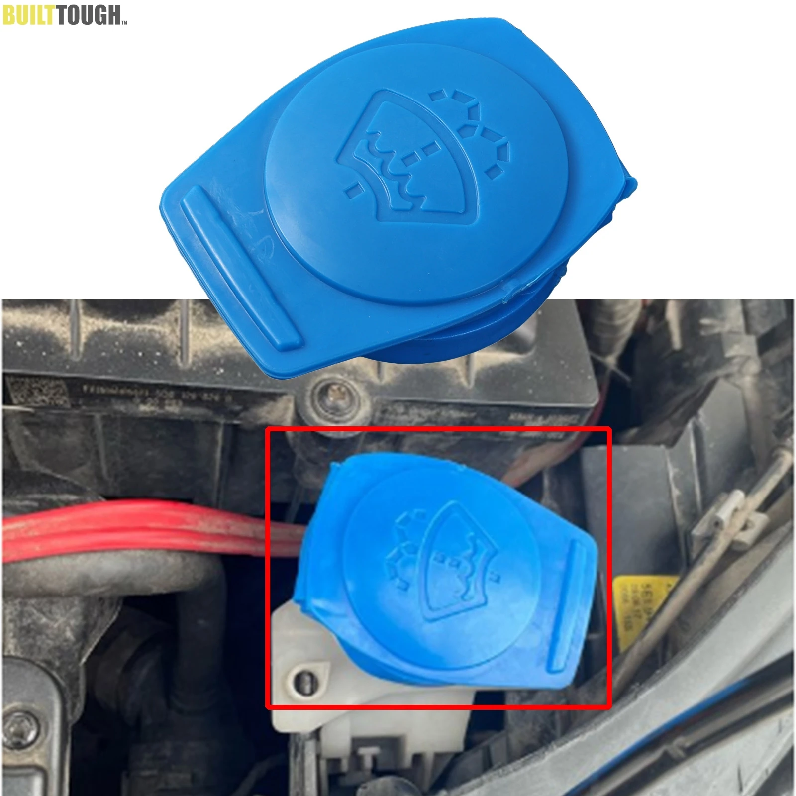 1Pcs Für VW Bora Golf MK7 Polo C-TREK Tiguan MK2 Passat B8 Flüssigkeit Reservoir Kappe Scheibenwaschanlage tank Flasche Abdeckung 3Q 0955455