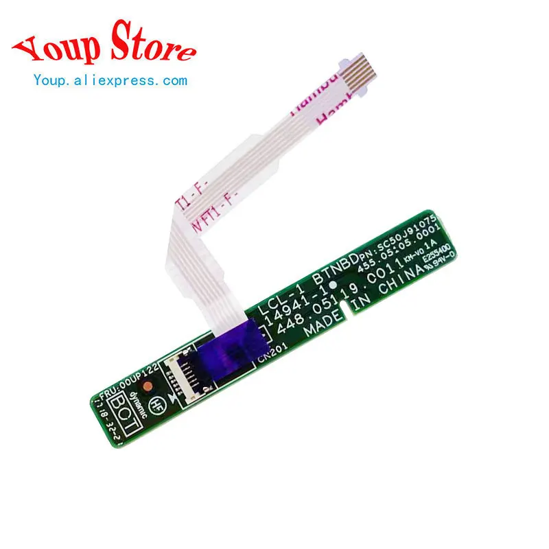 Original para Lenovo Thinkpad P40 Yoga 460 14 Placa do Botão de Alimentação w Cabo 00up122 Sc50j91075 e Rápido Novo - Imagem 3