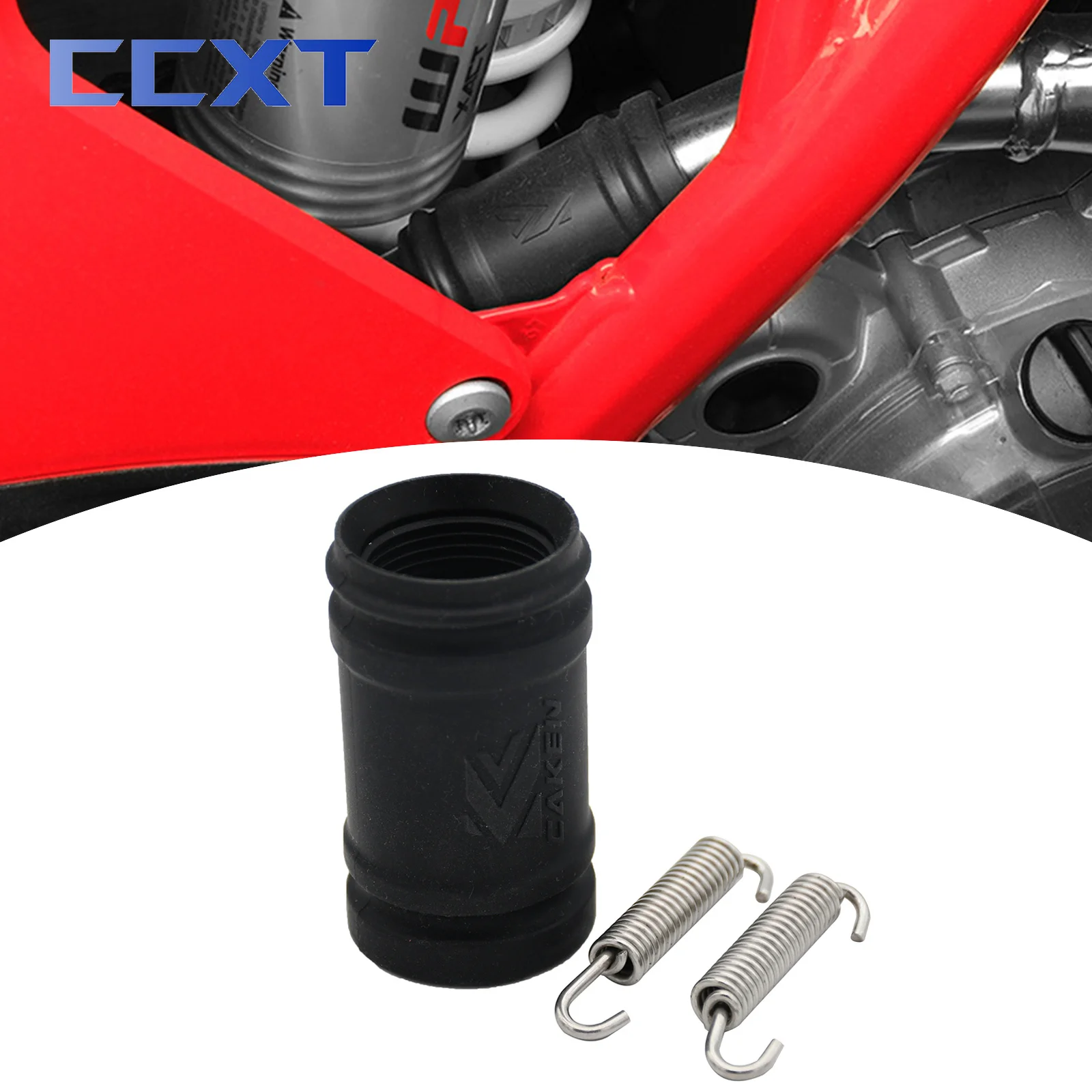 ExhaustPipeTailpipeSealRingSpringExhaustCouplingKitForKTM300