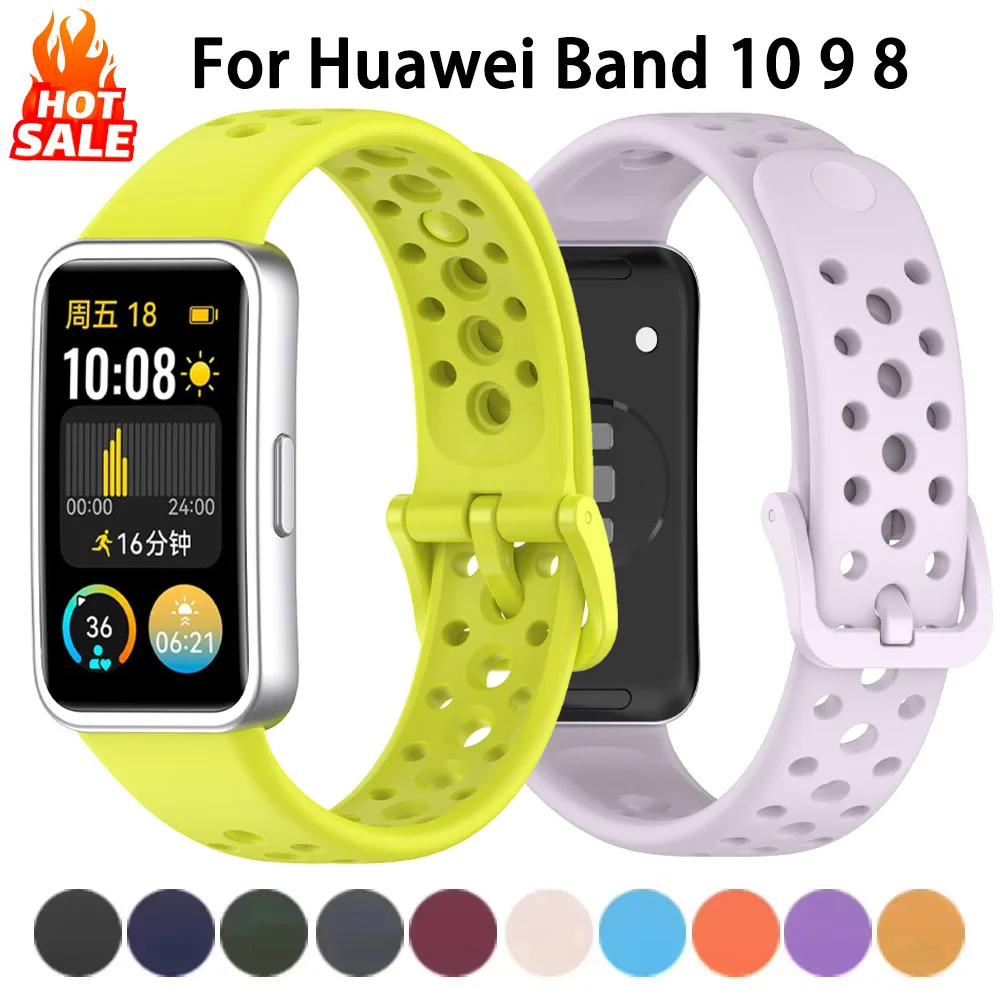 Breathable Silicone Sport Strap - Replacement Bracelet Accessories