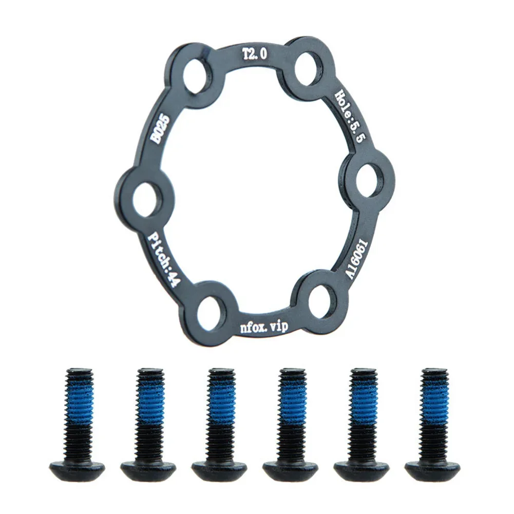 

Brake Pads Brake Disc Hub Brake Disc Gasket Hub Heightening Pad Mountain Bicycle With Screws For Bicycle High Huality