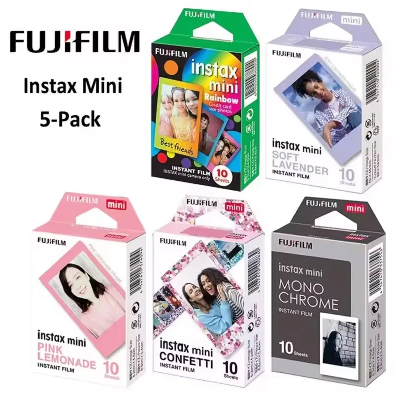 후지필름 인스탁스 미니 컬러 필름 10매, 30매, 50매 미니12 카메라 필름 (후..