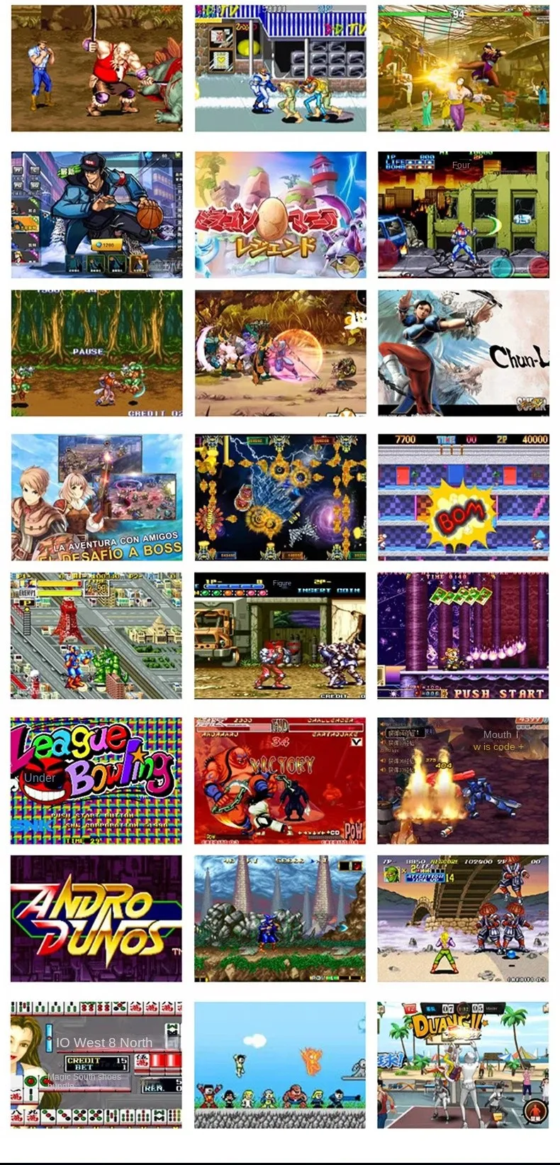 1200 IN 1 Retro Game Console 3.5 Inch Screen 16-bit Portable Pocket TV Game Console AV Out Mini Handheld Player For Kids Gift